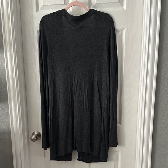 Sweet Romeo Charcoal Button-Up Cardigan - Picture 4 of 4